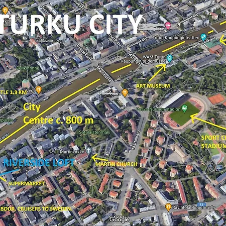 Riverside Loft With Sauna Apartmán *