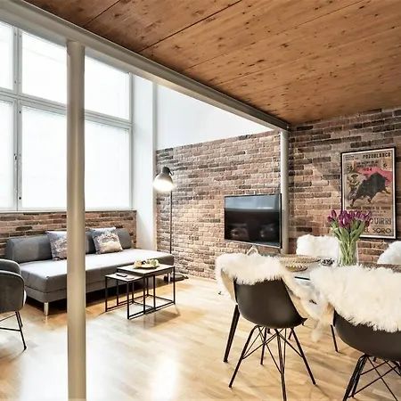 Riverside Loft With Sauna Apartman *