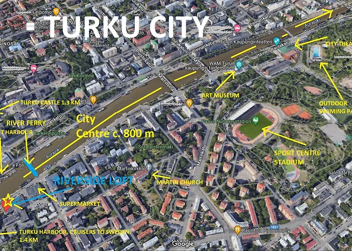 Riverside Loft With Sauna Apartamento *